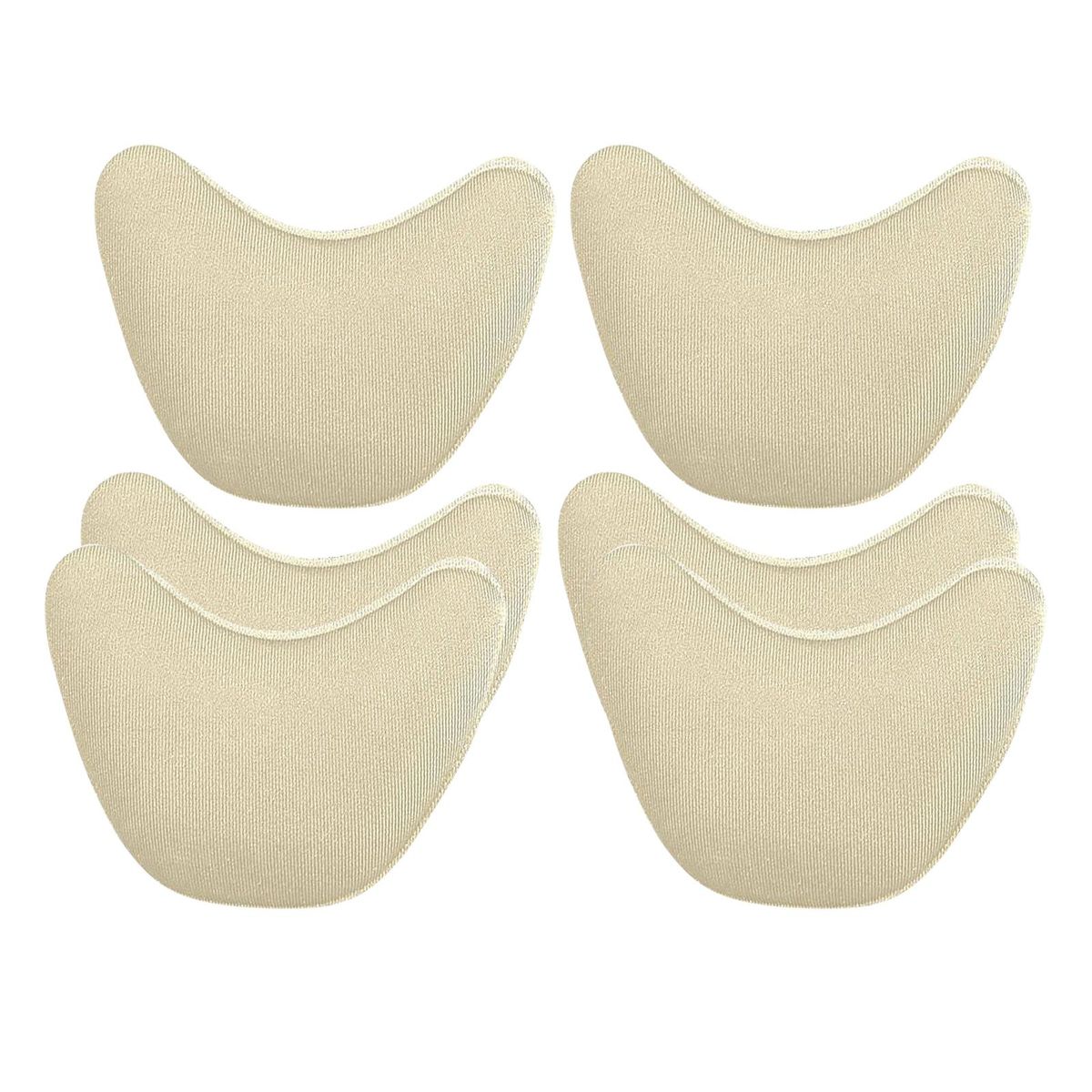 3 Pairs Toe Inserts For Shoes Too Big Shoe Inserts Foam Toe Skin Color