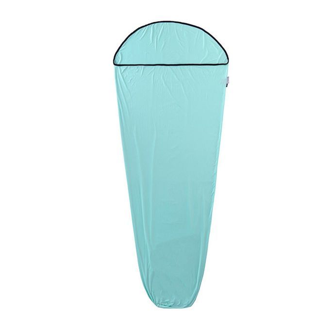 Outdoor Travel High Elasti Ity Sleeping Bag Liner Portable  Arry Sheet-blue-80*200cm