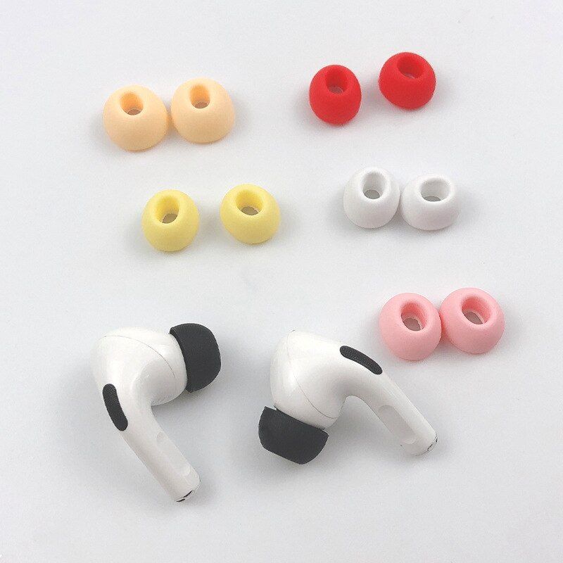 Case For Airpods Pro Earphone Case Cover Silicone Anti Slip Rubber Soft Ear Tips Earbuds Caps For Airpods Pro Earpads Eartips