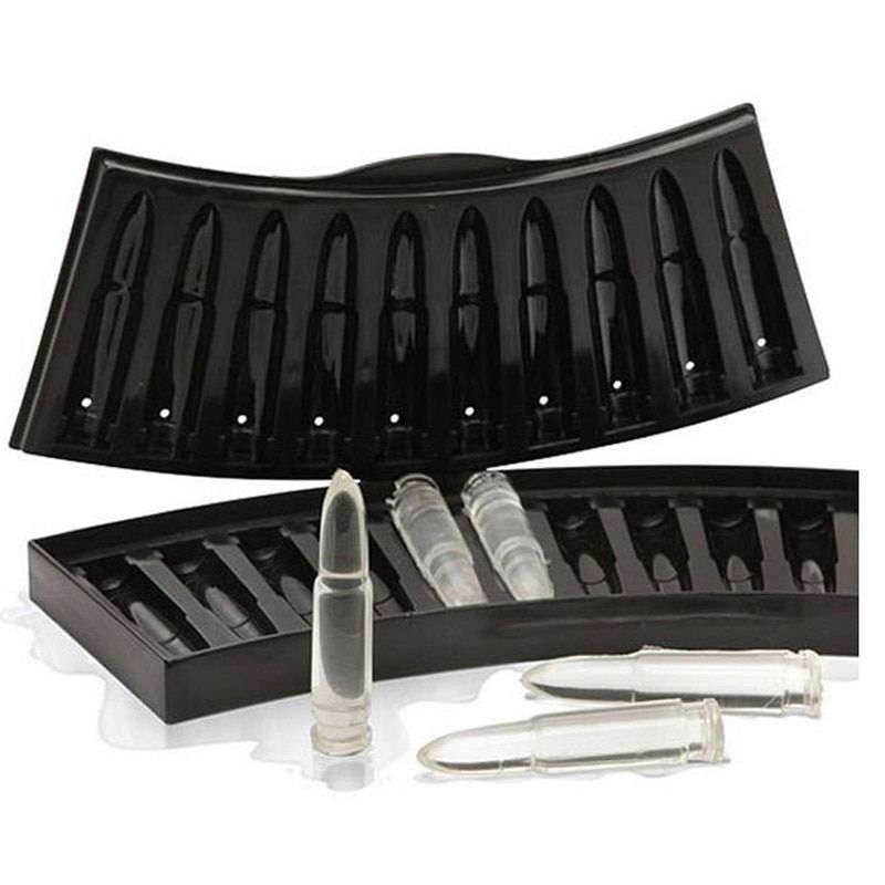 3d Ak 47 Bullets Shape Plastic Frozen Ice Ice Cream Grinder