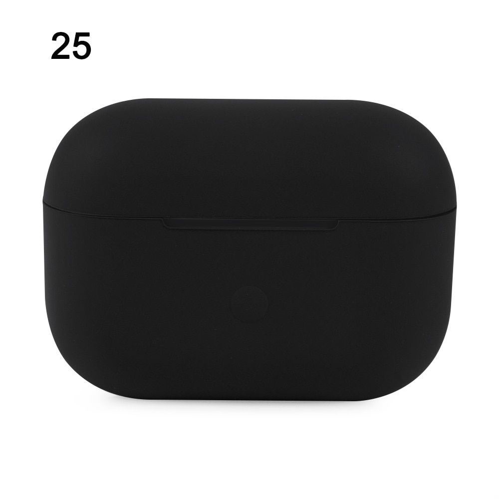 PC Candy Color Ultra-thin Wireless Bluetooth Headphone Case Soft Silicone Protective Skin Cover For Airpods Pro