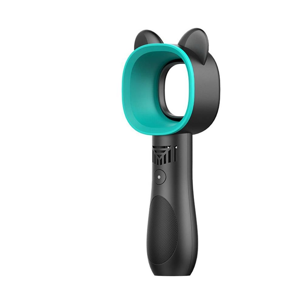 Air 2020 Office No Small Summer Rechargeable Cute USB Desktop Outdoor Fan Householed Mini Cat Cooler Fan Handheld Cooling Leaf
