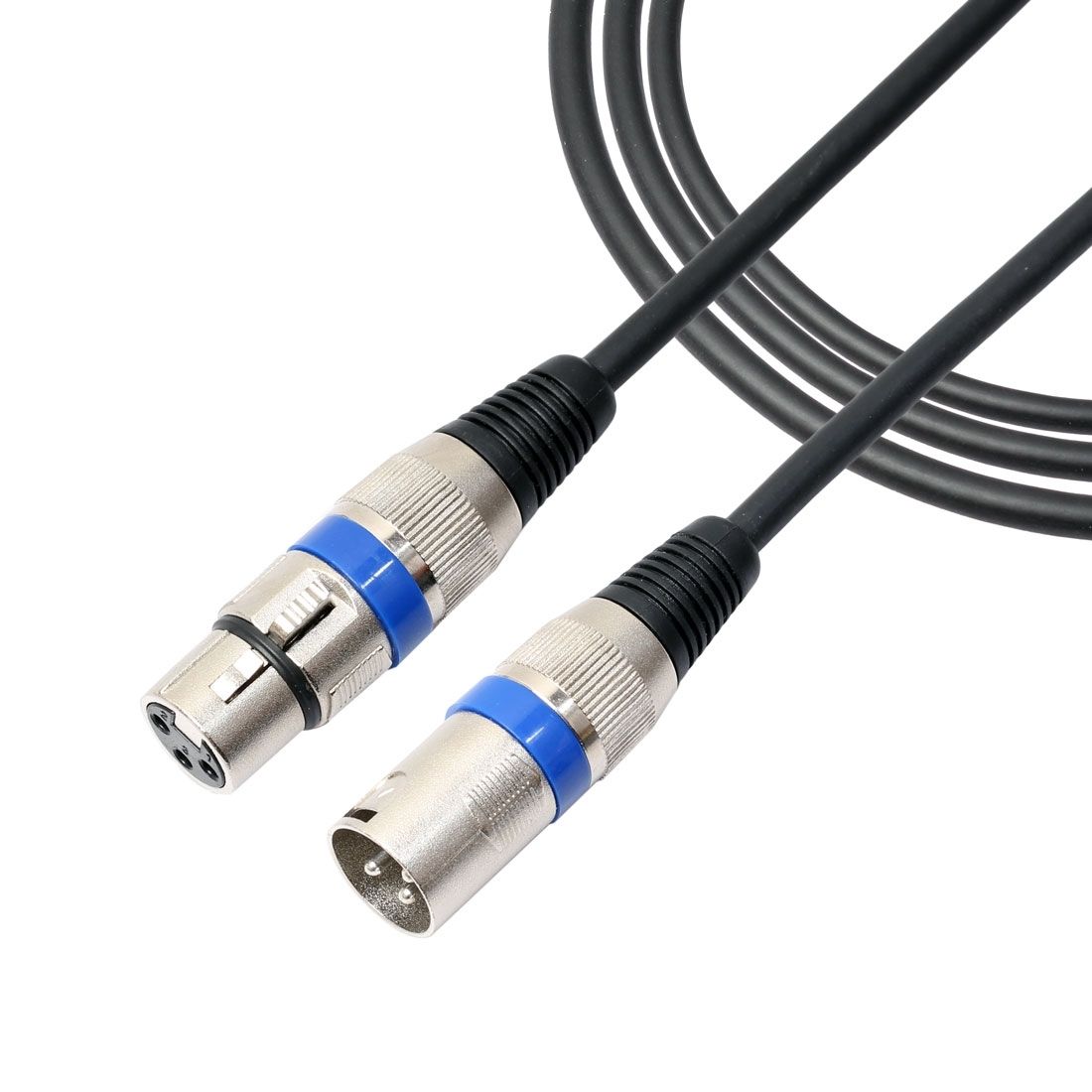 3m 3-Pin XLR Male To XLR Female MIC Shielded Cable Microphone Audio Cord
