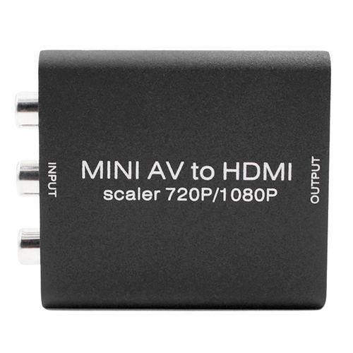 Mini AV To HDMI AVRCA Converter 1080P Video