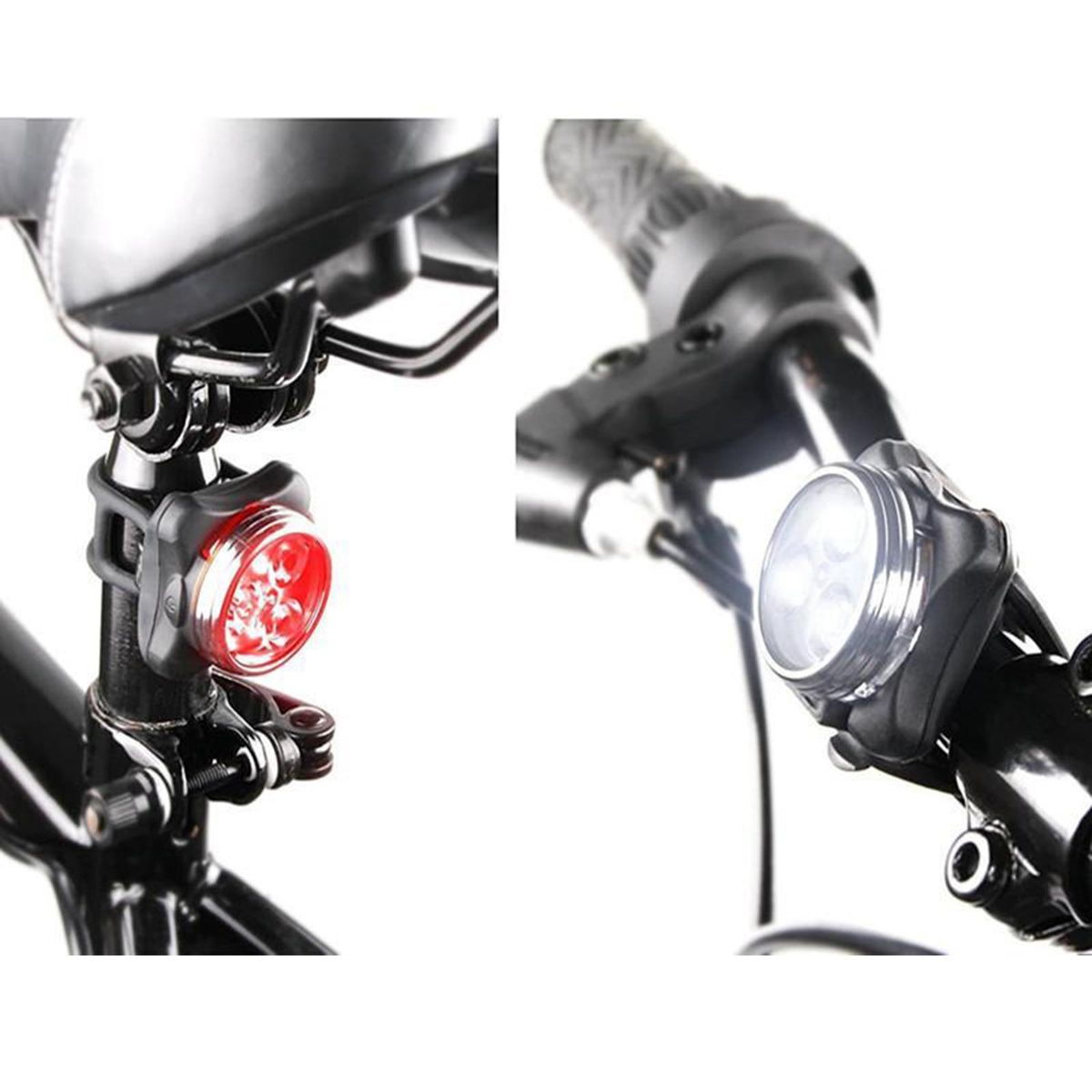 Luces De Bicicleta USB Recargable, Luz De Ciclismo Front