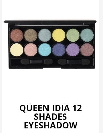 Queen Idia 12 In 1  Eyeshadow Palette