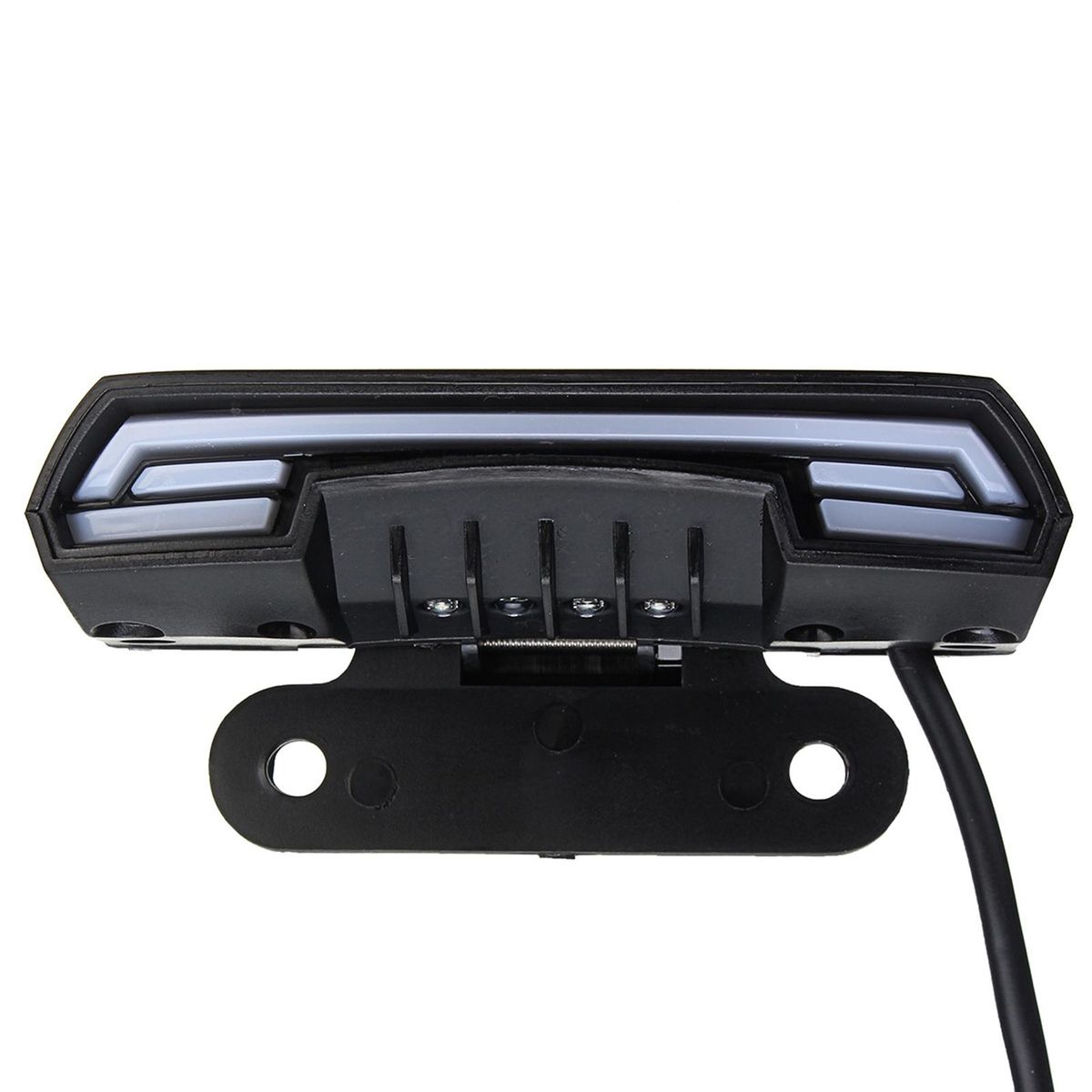 Universal 12-80V Steering+Driving+Braking+License plate lamp+Dual flashing tail lamp for Motorcycle Street Bike Cruiser Chopper