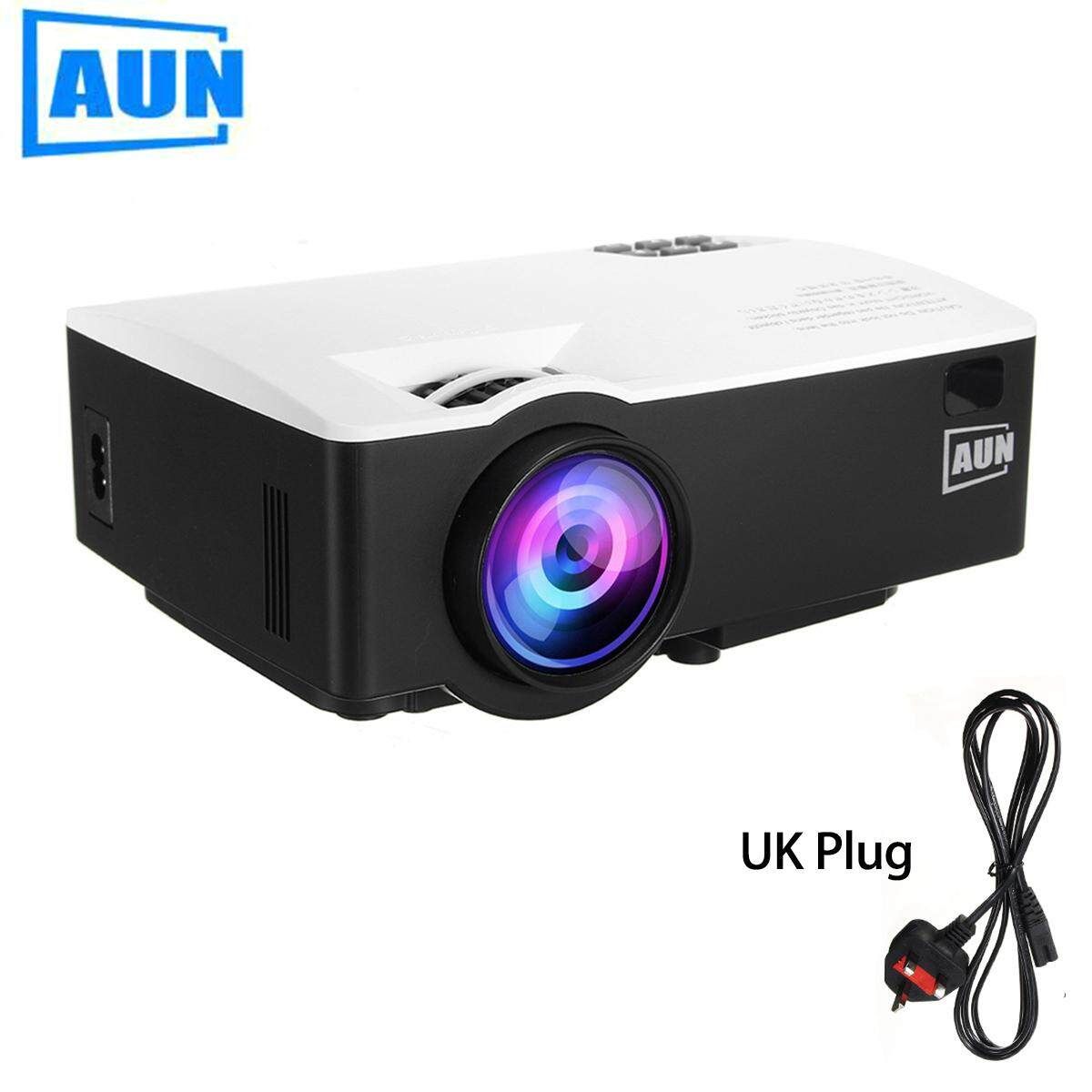 Wifi Multi-S N HD Android 6.0 Bluetooth Projector 4K Decoding AV USB Home Theater With 2 Free 3D Glasses British Rules