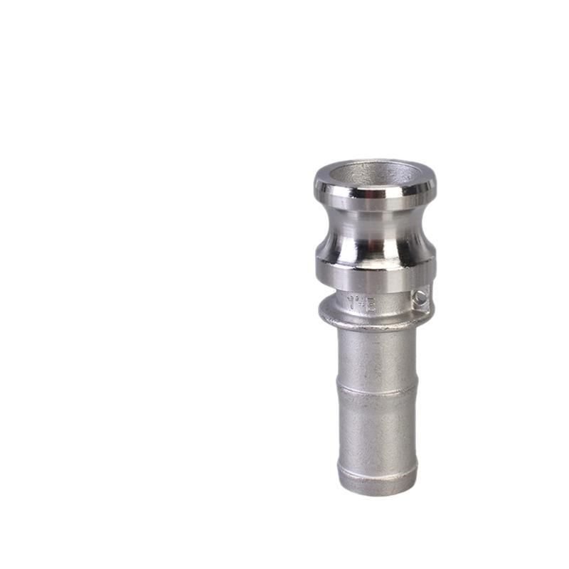 304/316 Stainless Steel Quick Connector Oil Accessories Leather Tube Male End E-Type Quick Installation E-Type Connector