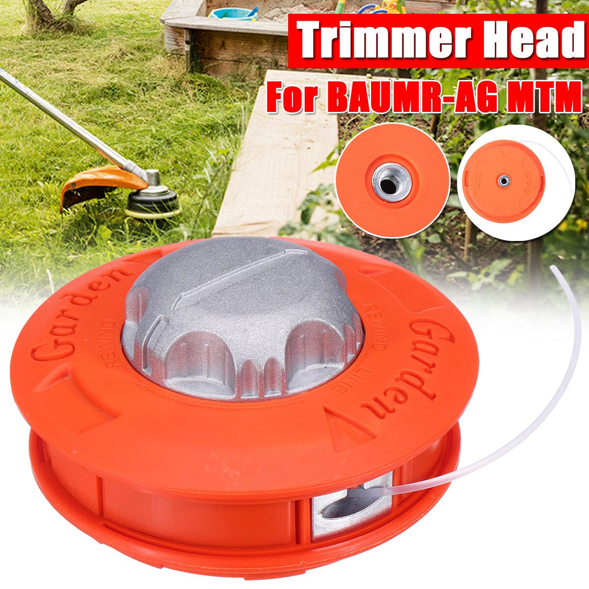 Bump Feed Line Lawn Mower Trimmer Head Whipper Snipper Brushcutter Fit BAUMR-AG MTM