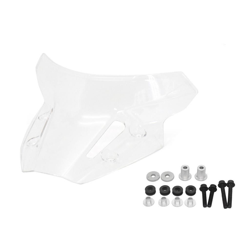 Motorcycle Windshield Front Windscreen Protector Air Wind Deflector Modification Accessory Replacement for MT09 FZ09 2021-2022
