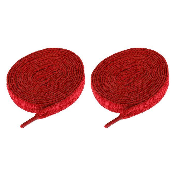 1 Pair Roller Inline Skate Shoelaces Skating Skates String Shoe Red