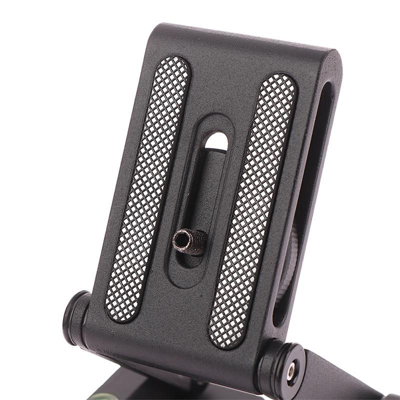 1Pc Z Flex Tilt Head DSLR Folding Bracket Tripod Camera Stand Holder Quick Release Tripod Plate Level For Phone Camera