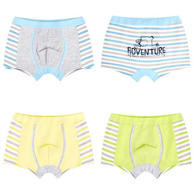 4Pcs/Pack Children Cotton Panties