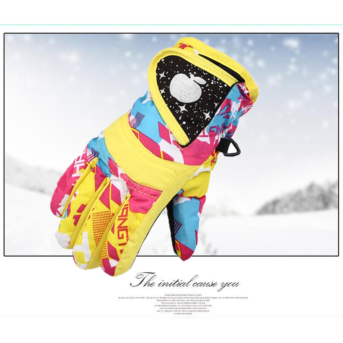 (Model A)Winter Warm Snowboarding Ski Gloves Men Women Kids