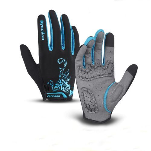 Motorcycle Gloves For Men Women Riding Cycling Biker Moto Racing Gloves（Blue）