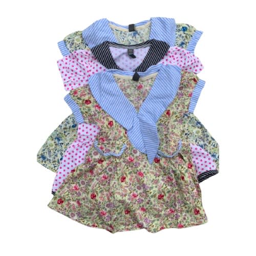 3 In 1 Button Fashion Tops For Girls