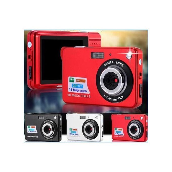 2.7inch TFT 3X Optical Zoom Anti-shake Digital Video Camera