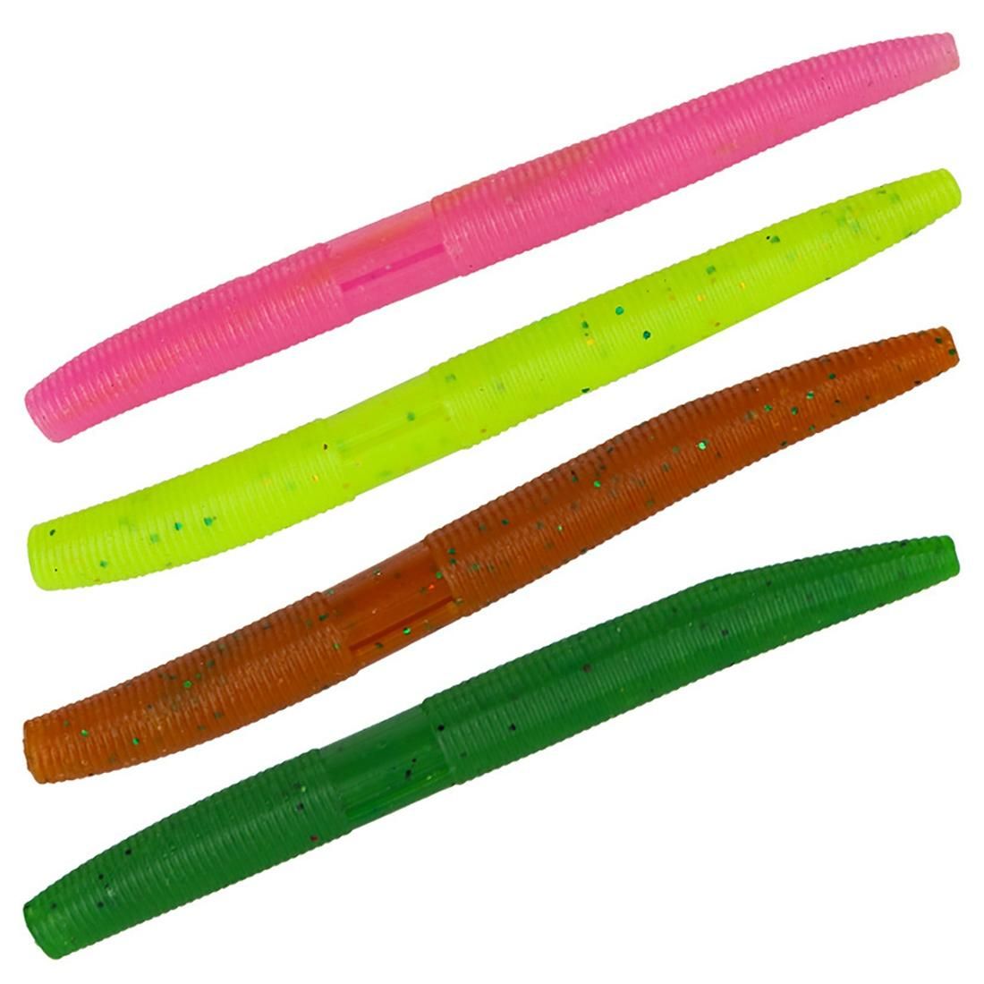 30Pcs Worm Fishing Lure 10cm Silicone Fishing Lure Soft