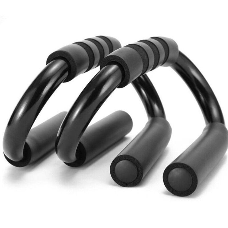 S Shape  Stand Aluminium S Stands Bars Tool Voor Fitness Borst Training Apparatuur-black