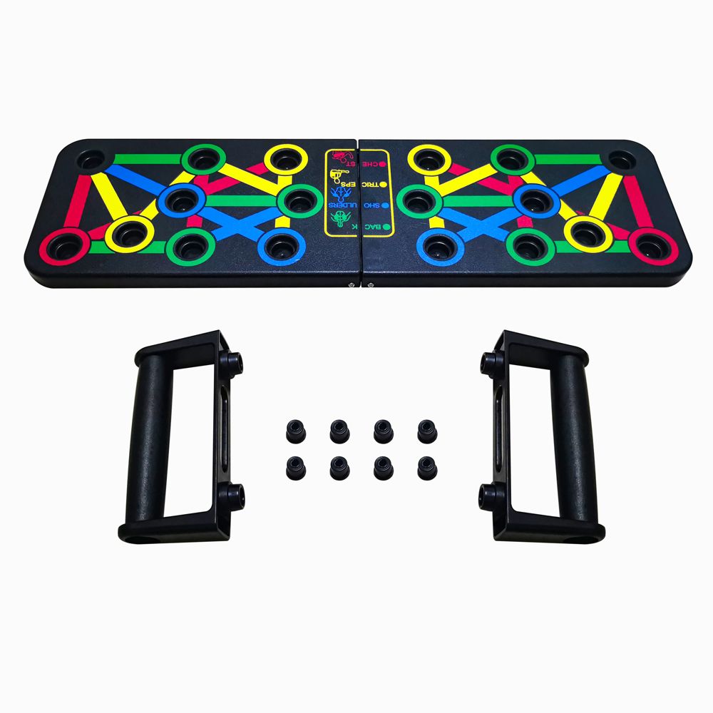 14 In 1  Rack Board Training Sport Workout Fitness Gym Equipment  Stand For ABS-push Up Board