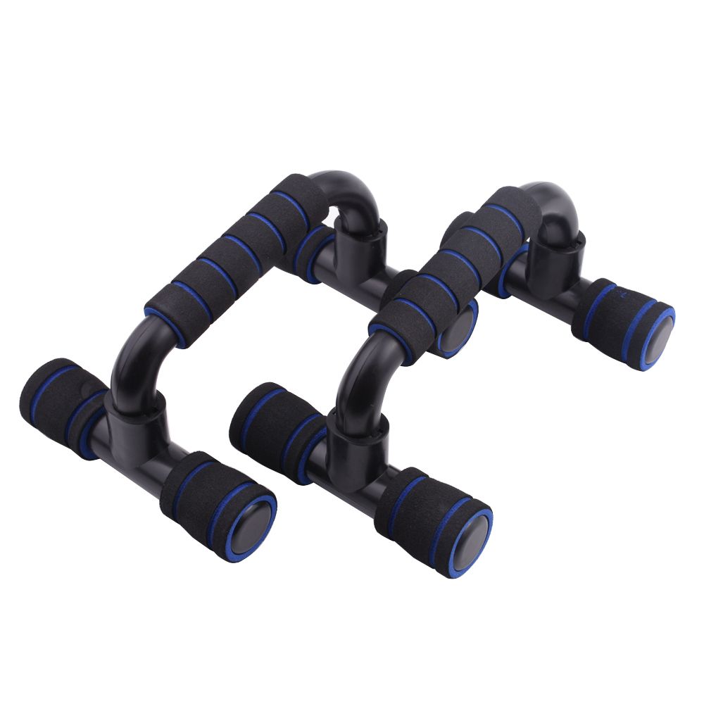 Bars Home Workout Rack Exercise Stand Fitness Equipment Foam Handle For Floor Men-Gold