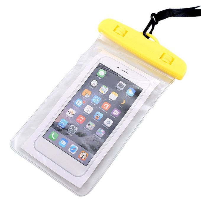 Luminous Waterproof Bag Swimming Bea H Dry Bag  Ase  Over Holder For Phone-yellow