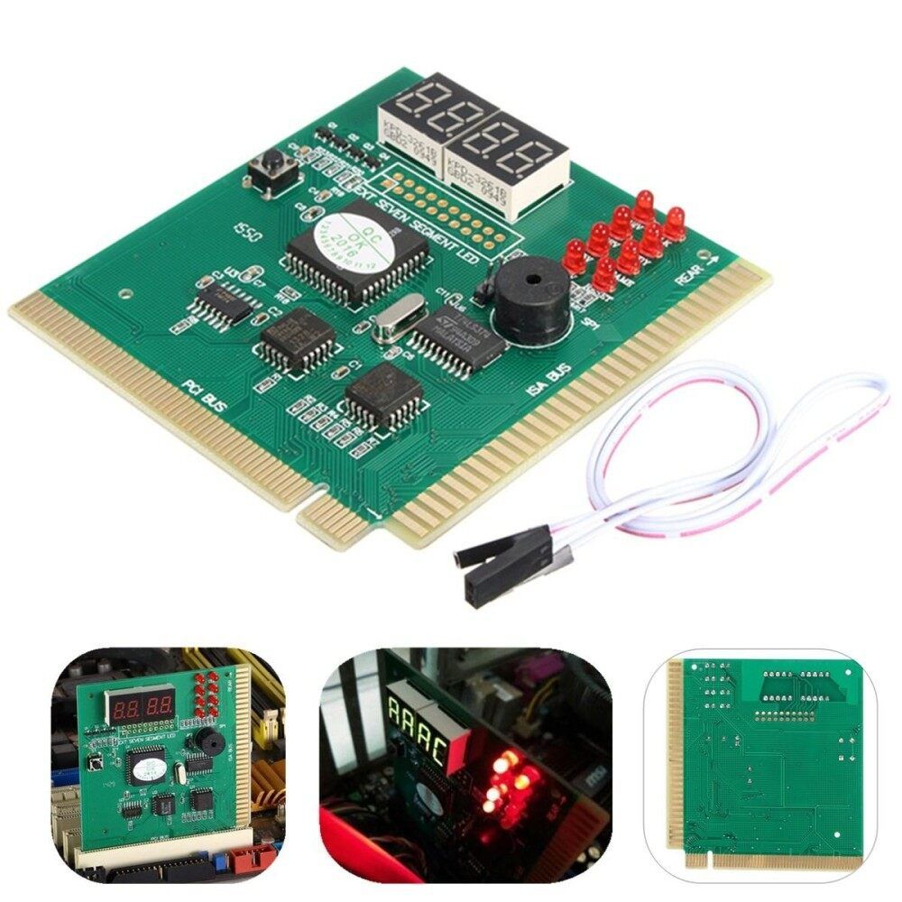 Diagnostic 4-Digit Card PC Motherboard Post Checker Tester Laptop