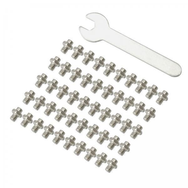 2x 50pcs Bike Pedal Screws Fixed Studs Non-Slip Bolts With