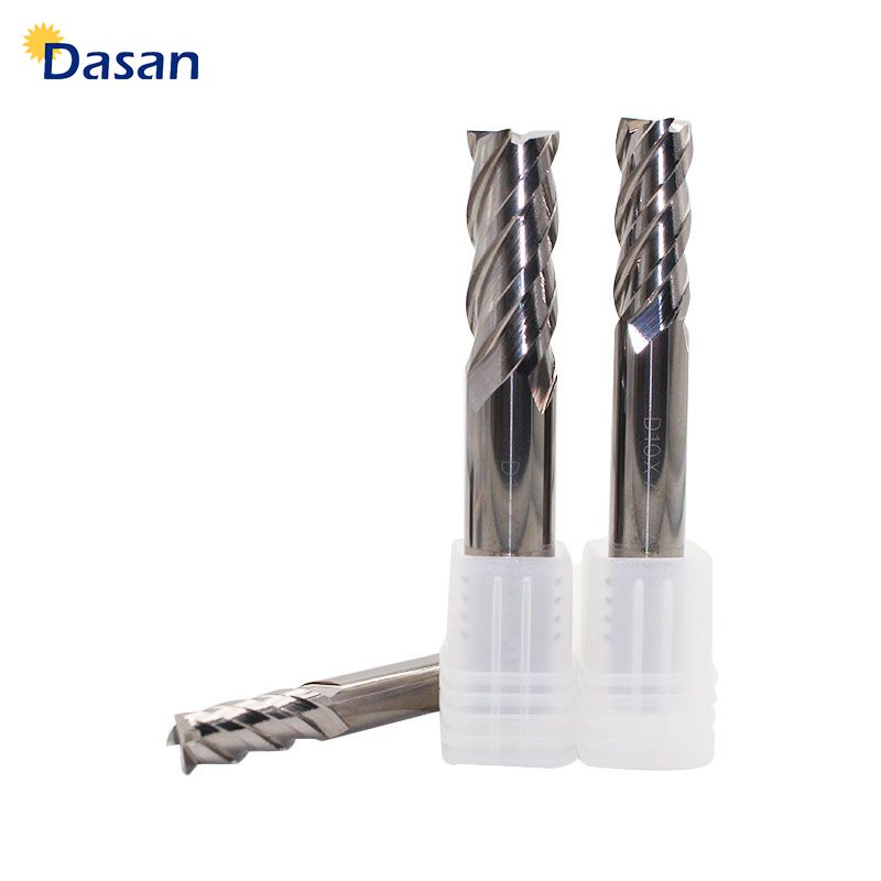 1pc End Mill M 4mm 5mm 6mm 8mm 10mm 12mm 4Flute Cermet Flat Endmills Router Bit Cnc L