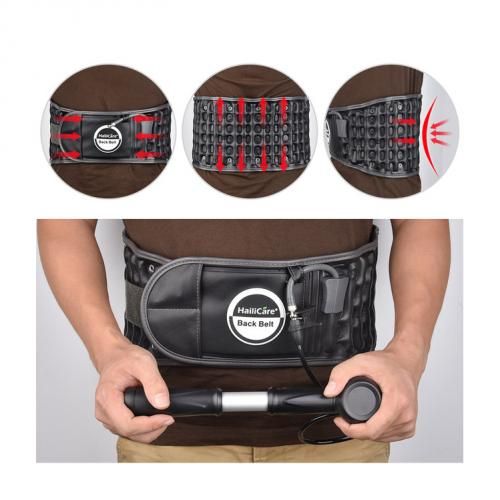Decompression Lumbar Support Back Belt-Black