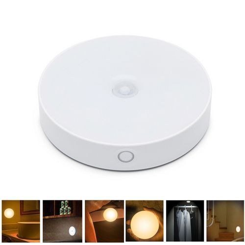 Original 6 LED USB Rechargeable Motion Sensor Control LED
