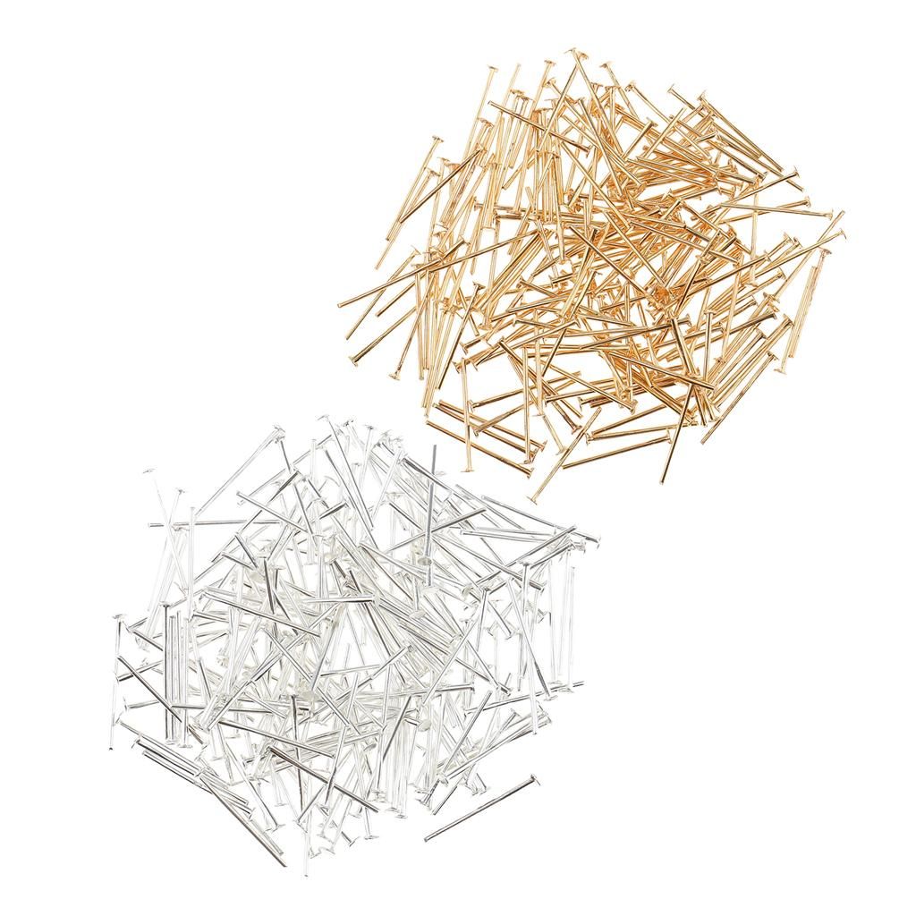 400pcs Mixed Silver Gold Iron  Findings DIY Jewelry