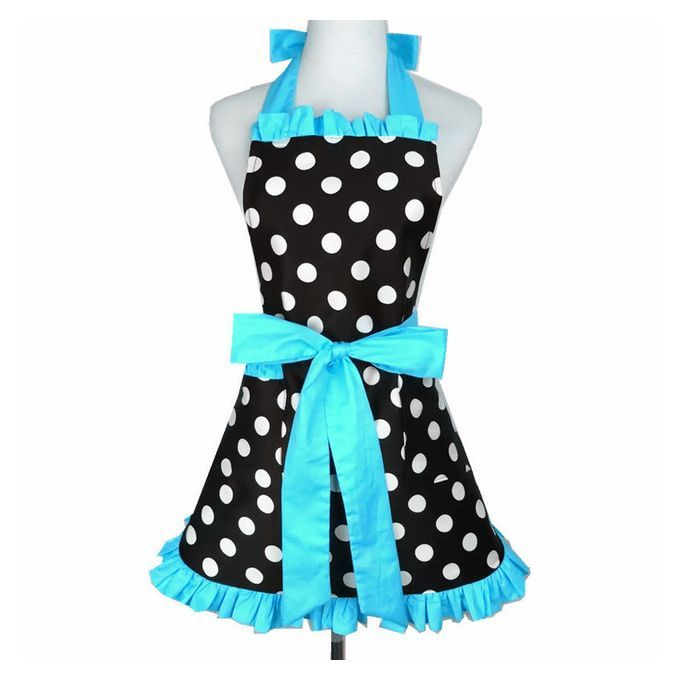 Flirty Maid Polka Dot Cooking Kitchen Aprons