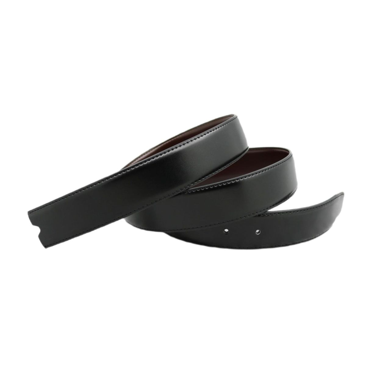 High Quality Leather Strap Automatic Buckle For Adults Men Male Strap