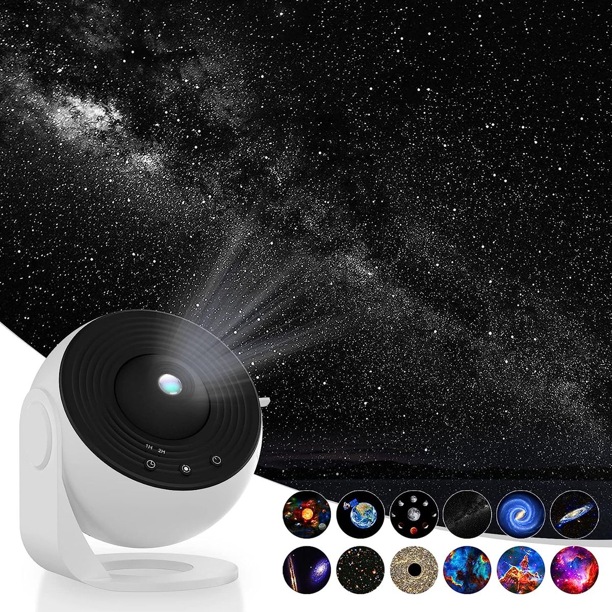 Star Projector HD Image Large Projection Area LED Lights For Bedroom Night Light