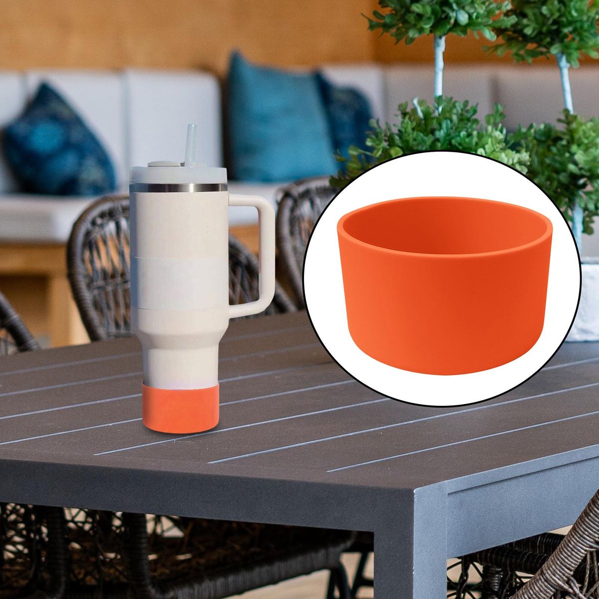 Water Bottle Bottom Sleeve Portable Wear Resistant