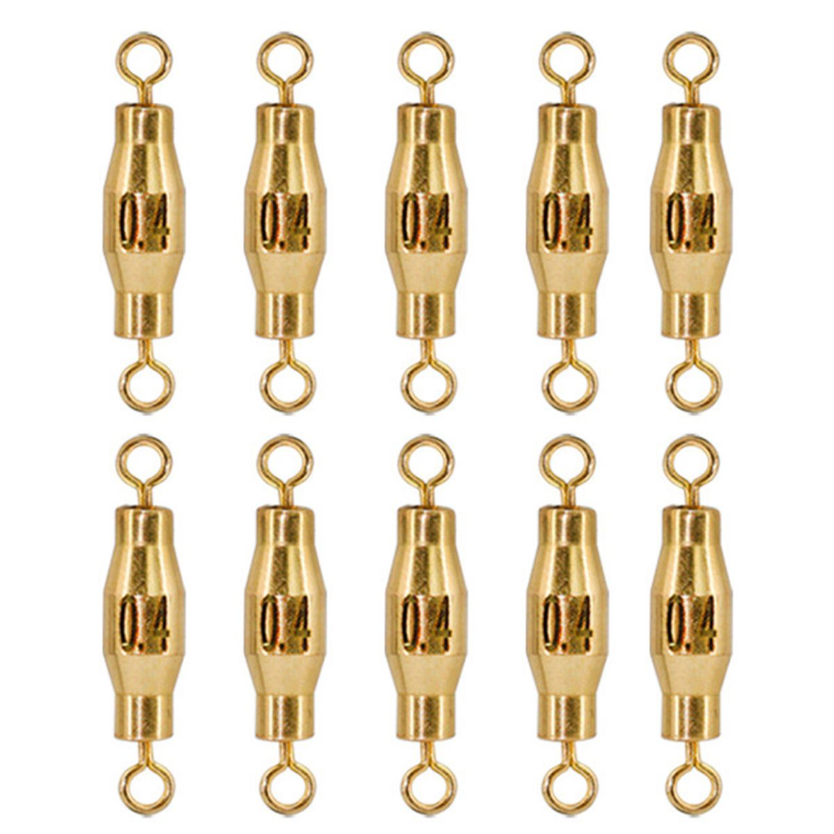 10Pcs Sturdy Fishing Barrel Low Resistance