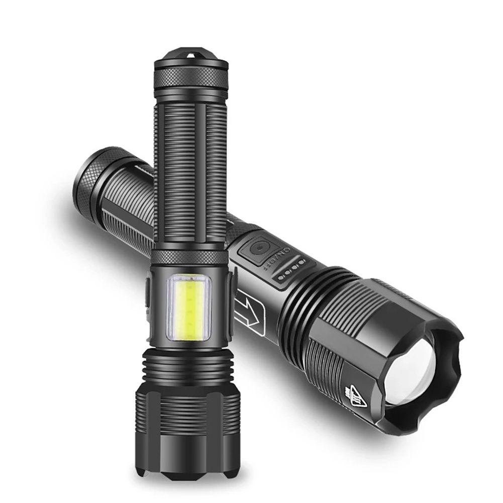 Tactical Flashlight, Waterproof, Rechargeable