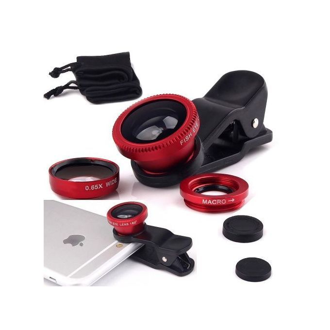 3 In 1 Universal Mobile Phone Clip Lens