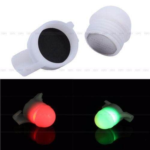 Sea Coarse LED Rod Tip Night Light Strike Alert Glow Stick Bite Alarm