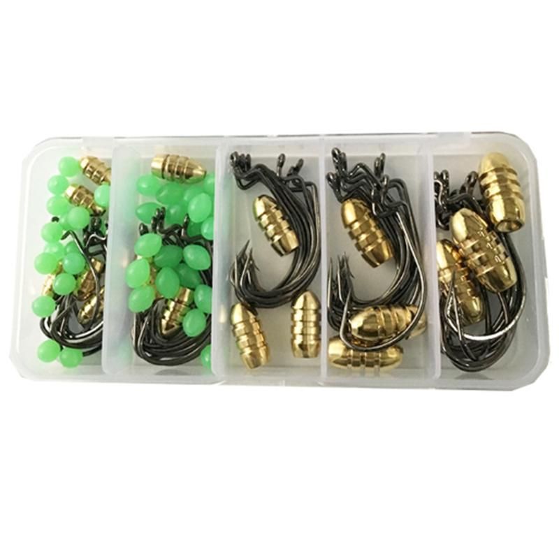 Fishing Gear Accessories Box Copper Pendant Hook Fishing Gro