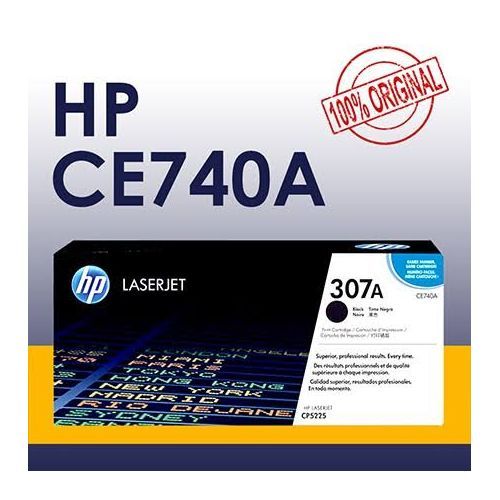 100%  ORIGINAL 307A Black LaserJet Toner Cartridge CE740a