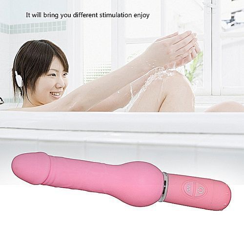 Dildo Vibrator Sex Toys 10 Frequency Silicone M Age G-spot Stimulation-pink