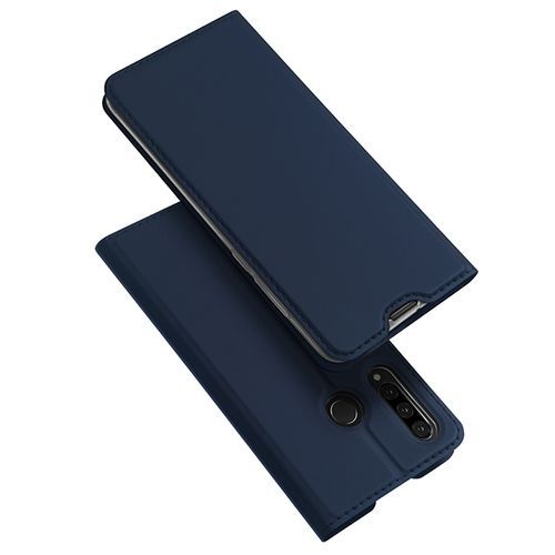 For Huawei P30 Lite Case DUX DUCIS PU Leather Cases Luxury Magnetic Flip Wallet Cover-Blue
