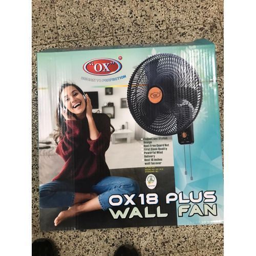 18 Inches Plus Wall Fan - 18''  Ox 18