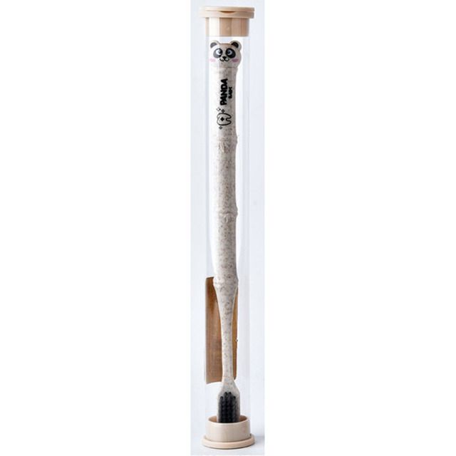 10pcs Natural Bamboo Family Toothbrush