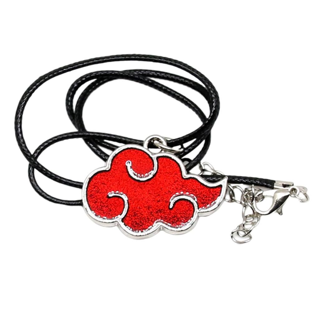 Anime Naruto Akatsuki Member Pein Itachi Cosplay Red Cloud Pendant