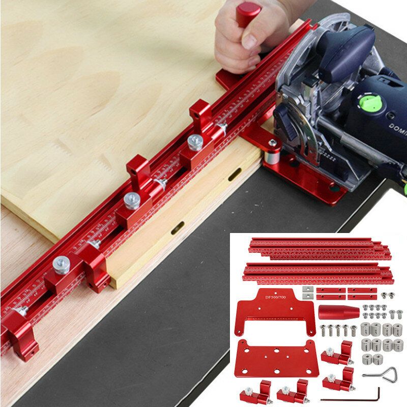 Metric Inch 1500mm Guide Rail Woodworking Tenon Jigsaw