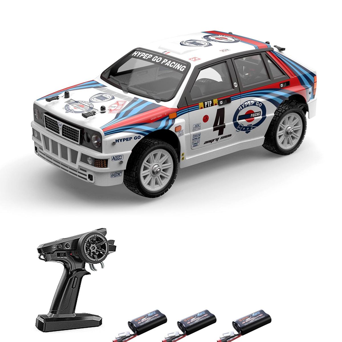 Remote Control Drift Car Remote Control Car 1/14 2.4GHz High Speed 42km/h 4WD Vehicle Gifts for Kids Adults 2845 3700KV Brushless Motor with 3 Battery